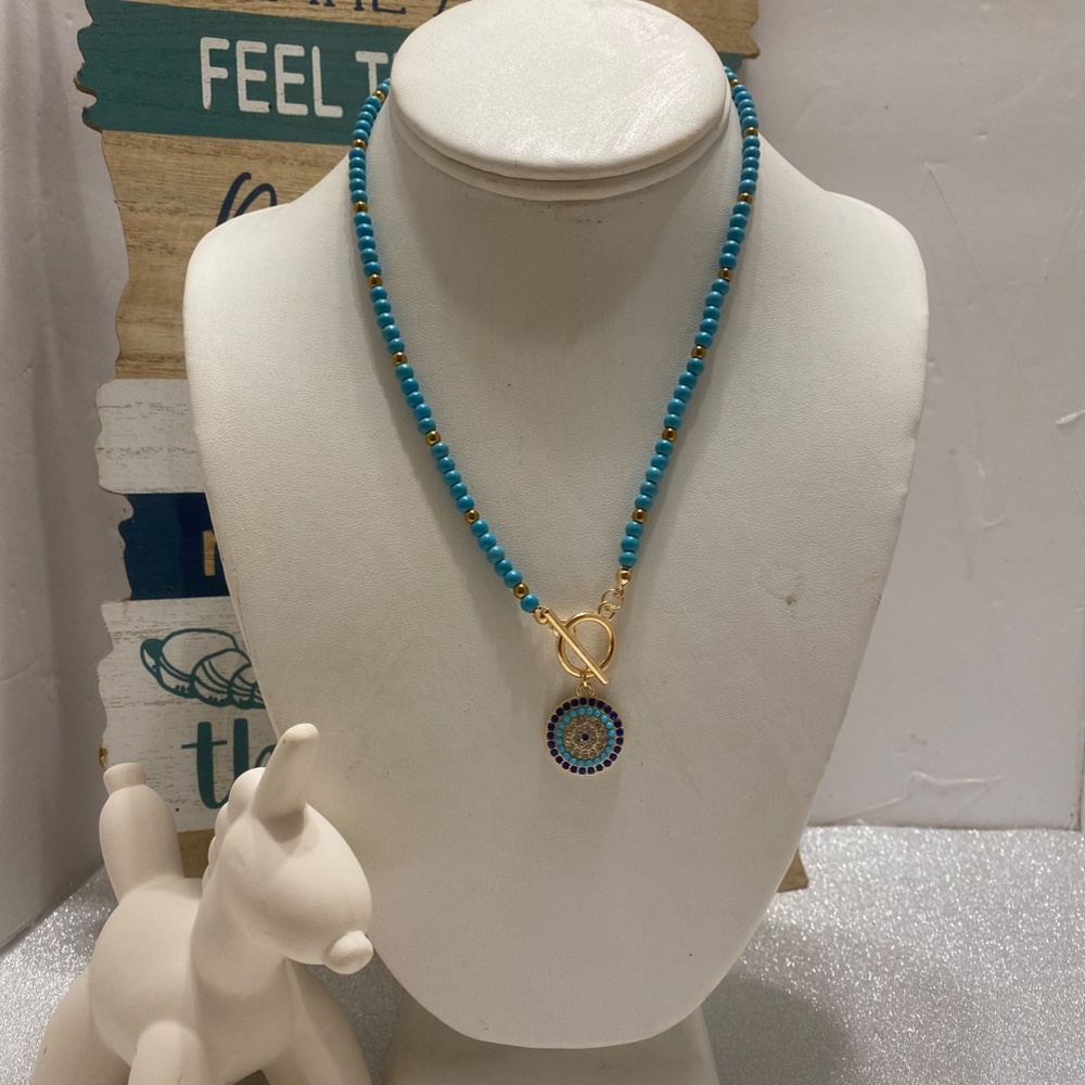 COPY - Durban Sunset Chunky Statement Necklace